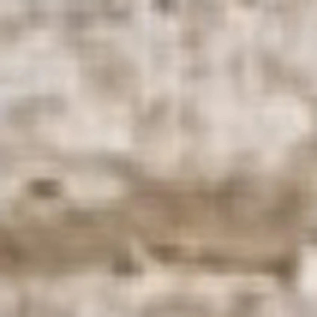 8' X 10' Beige Abstract Hand Knotted Area Rug